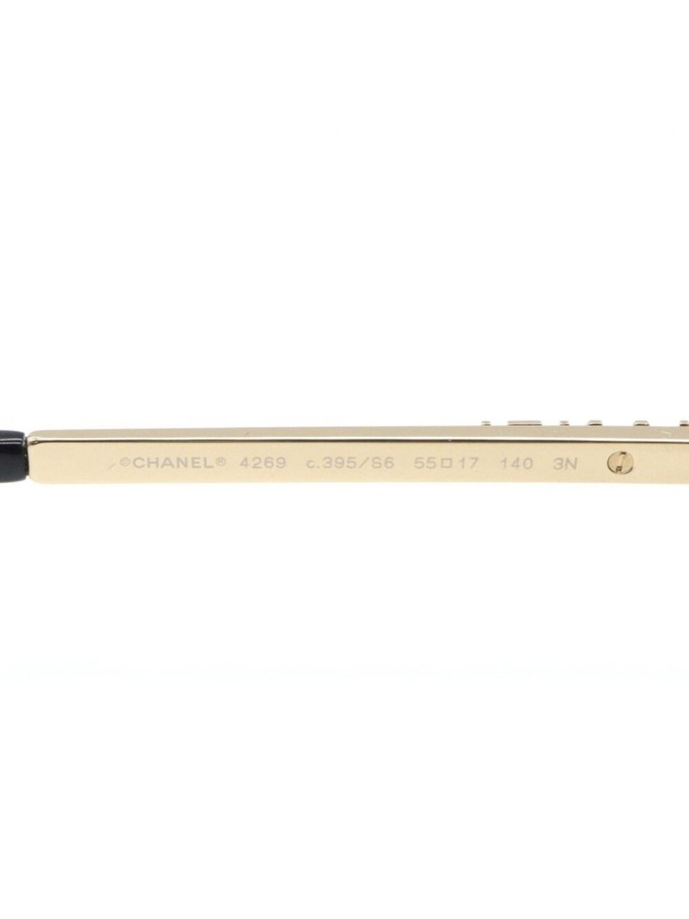 Chanel Sunglasses 395 S6 Gold Eyewear - Picture 4 of 6